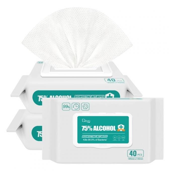 99 70 75 Ethyl Alcohol Ethanol Disposable Wet Wipes