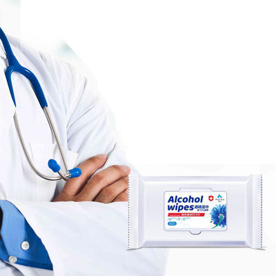 10pcs 75% Alcohol Wet Wipes Based Sterile Cleaning Hand Disinfectant