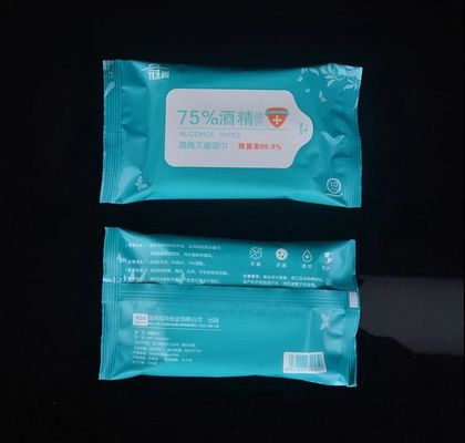 75% Disinfectant Antiseptic Alcohol Wet Wipes Non Woven For Adult