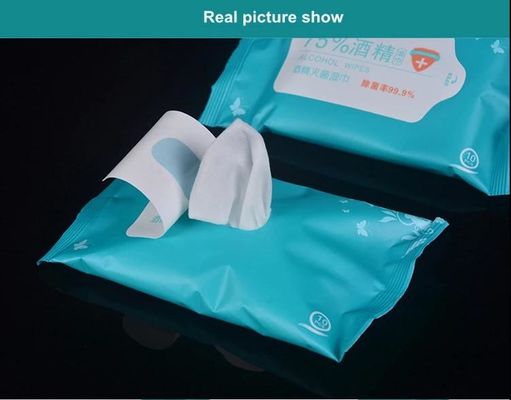 Household Adults 75% Alcohol Wet Wipes For Sterilization Cleaning