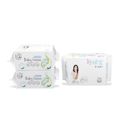 Nonwoven Spunlace Baby Household Cleaning Wipes Lightweight For Sensitive Skin