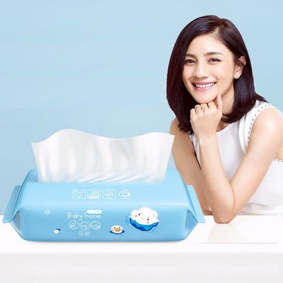 Non Irritating Household Cleaning Wipes For Adults Sensitive Skin Care