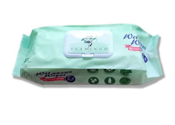 Skin Friendly Ultra Soft Wet Wipes , Antibacterial Wet Wipes
