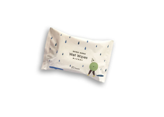 Coconut Water Extract Spunlace Fresh Scent Adult Wet Wipes