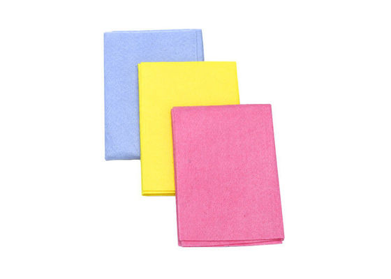 Disposable Color Dyeing Needle Punched Non Woven Cleaning Wipes