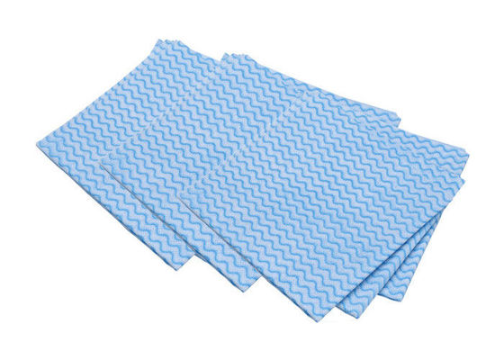 Spunlace Cross Lapping 100% Cotton Folded Non Woven Cleaning Wipes