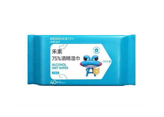 Hospital Antiseptic Wet Wipes , Anti Virus Disposable Hand Wipes