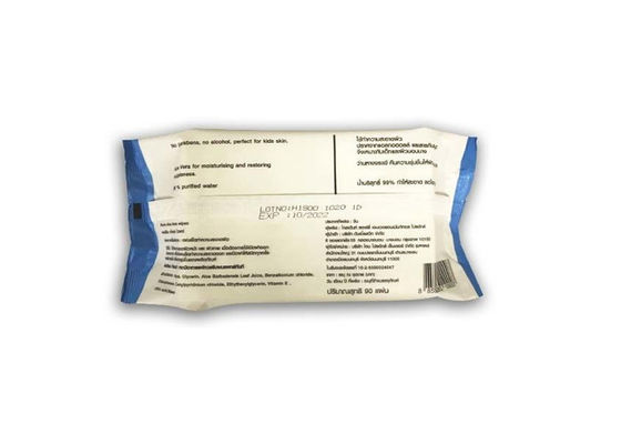 No Alcohol Aloe Vera Moisturizing 99% Purified Water Baby Wet Wipes