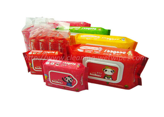 50gsm Alcohol Free Baby Wipes / Fragrance Free Wet Wipes