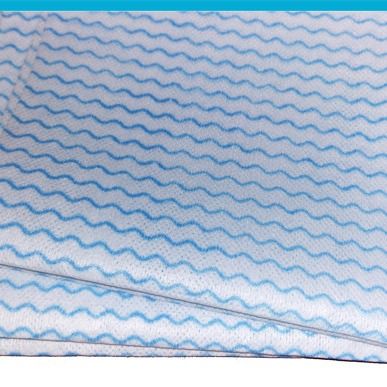 Disposable Household Printing Non Woven Cleaning Wipes Spunlace