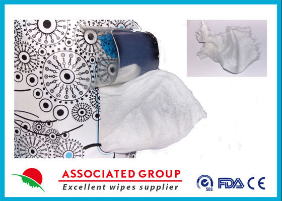 Household Toilet Flushable Wet Wipes Rolls , Scented Wet Wipes