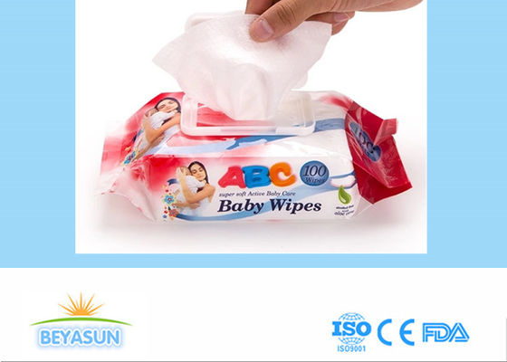 Customized Logo Disposable Wet Wipes For Baby Cleaning