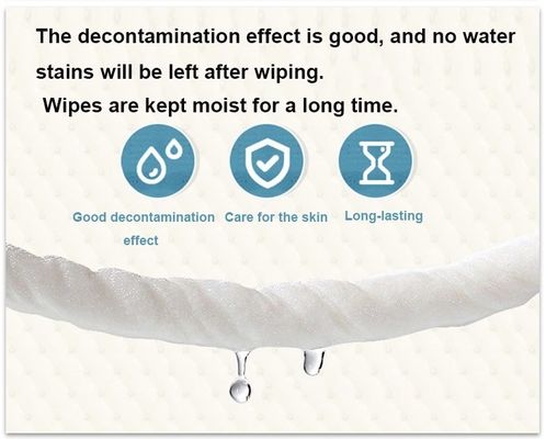 Ultra Soft Skin Care Non Woven Wet Wipes For Body Cleaning